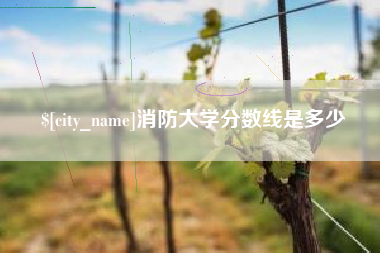 南通消防大学分数线是多少