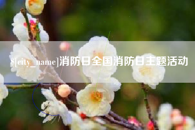 南通消防日全国消防日主题活动