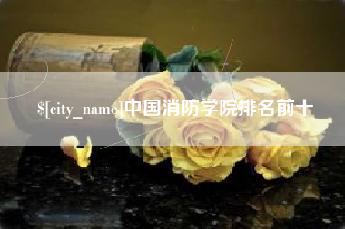 南通中国消防学院排名前十
