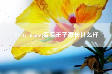 南通看看王子豪长什么样