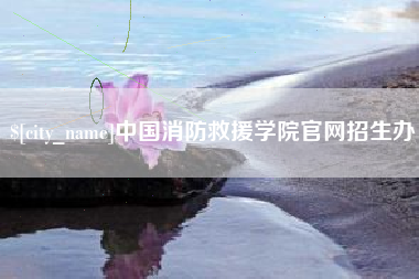 南通中国消防救援学院官网招生办