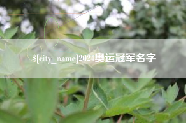 南通2024奥运冠军名字