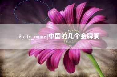 南通中国的几个金牌啊