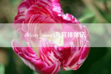 南通九宫排除法