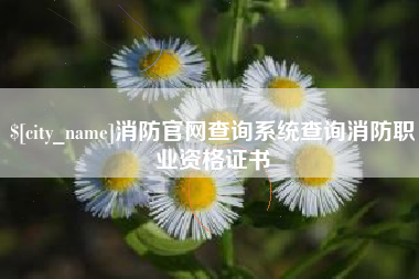 南通消防官网查询系统查询消防职业资格证书