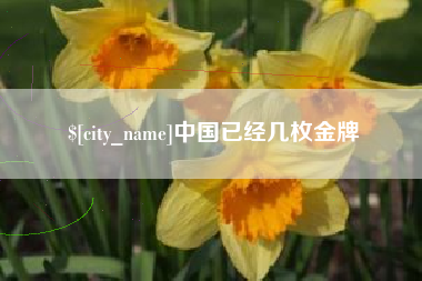 南通中国已经几枚金牌