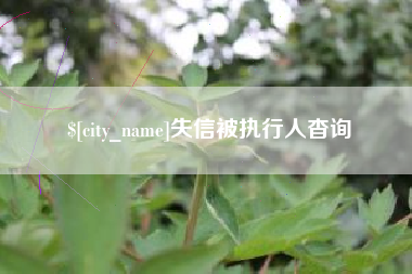 南通失信被执行人杳询