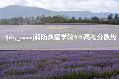 南通消防救援学院2020高考分数线