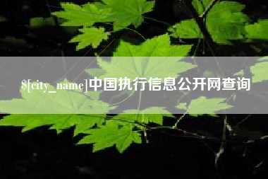 南通中国执行信息公开网查询