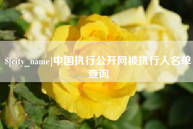南通中国执行公开网被执行人名单查询
