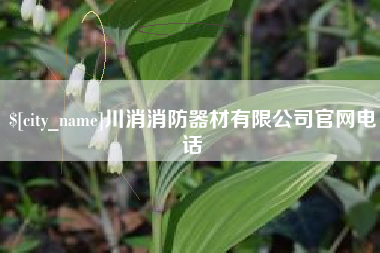 南通川消消防器材有限公司官网电话