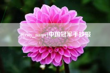 南通中国冠军手抄报