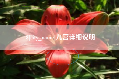 南通九宫详细说明