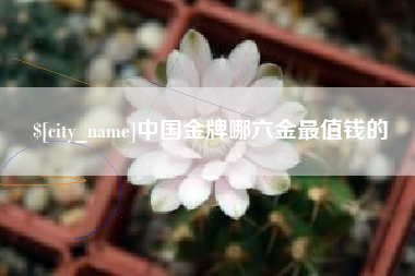 南通中国金牌哪六金最值钱的