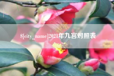 南通2021年九宫对照表