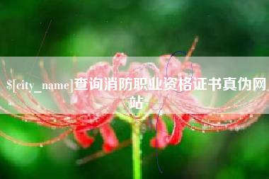 南通查询消防职业资格证书真伪网站