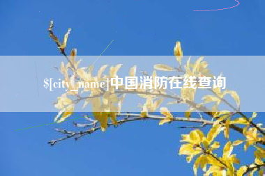 南通中国消防在线查询