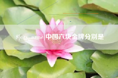 南通中国六块金牌分别是