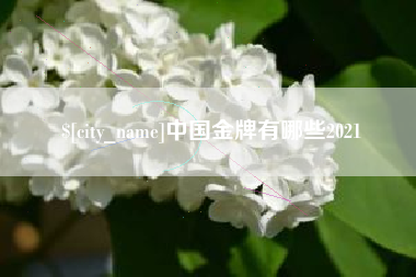 南通中国金牌有哪些2021